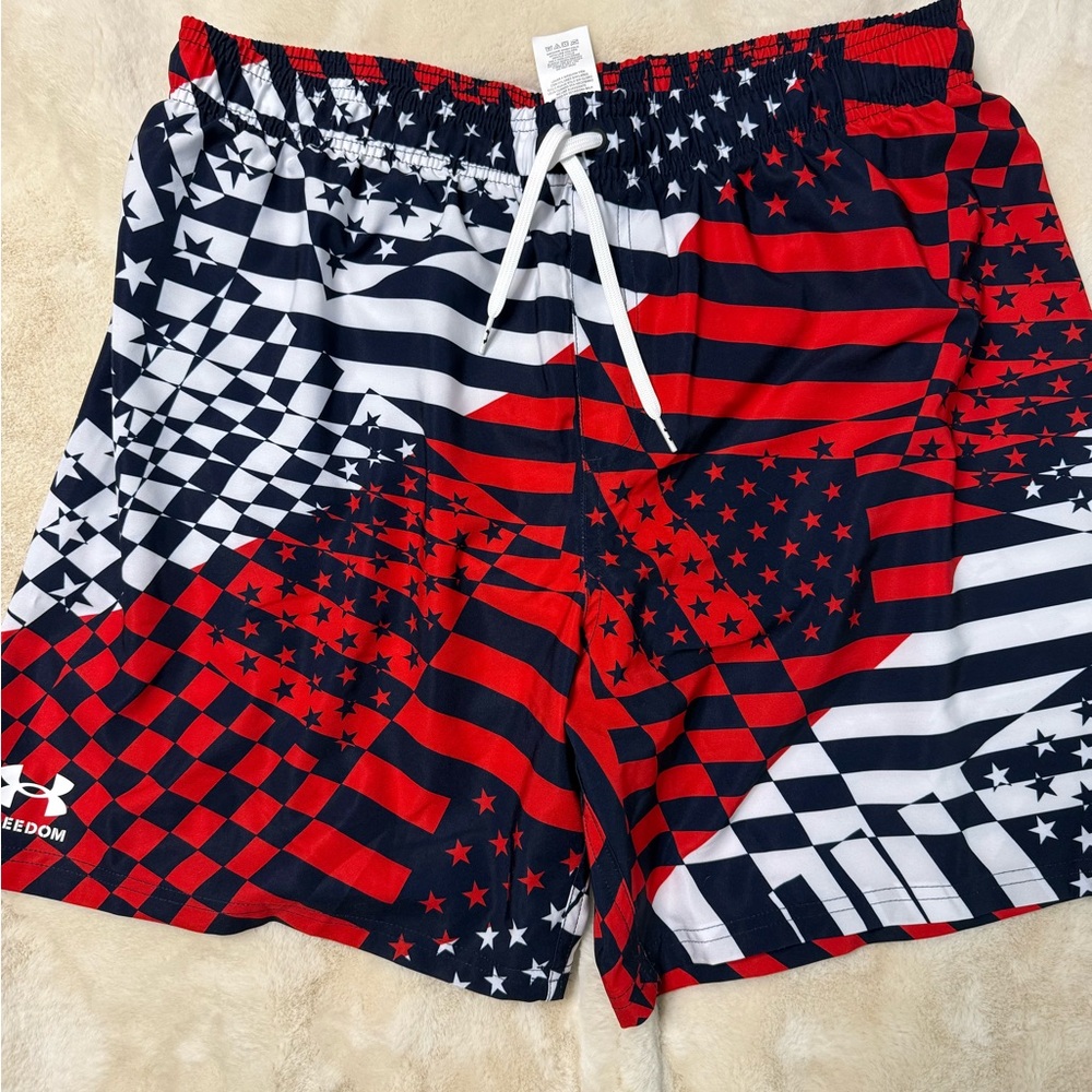 Under Armour Men's Stars and Stripes Athletic Shorts